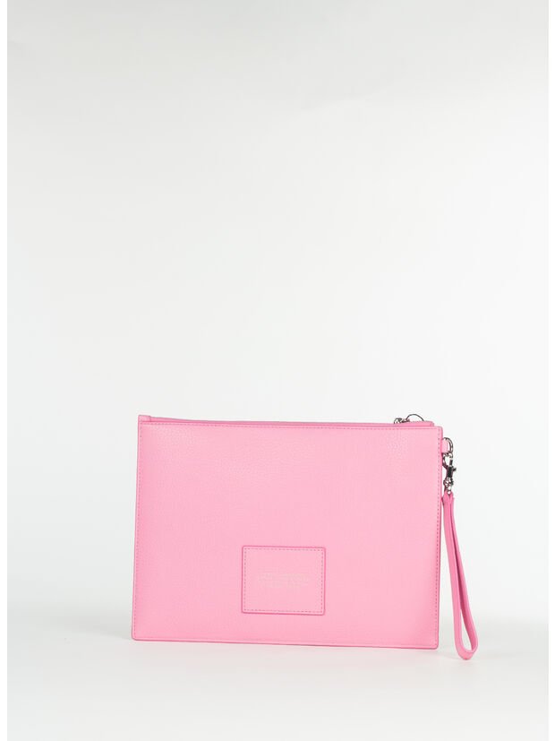 MARC JACOBS The Large Leather Pouch Ribbon Pink - Image 3