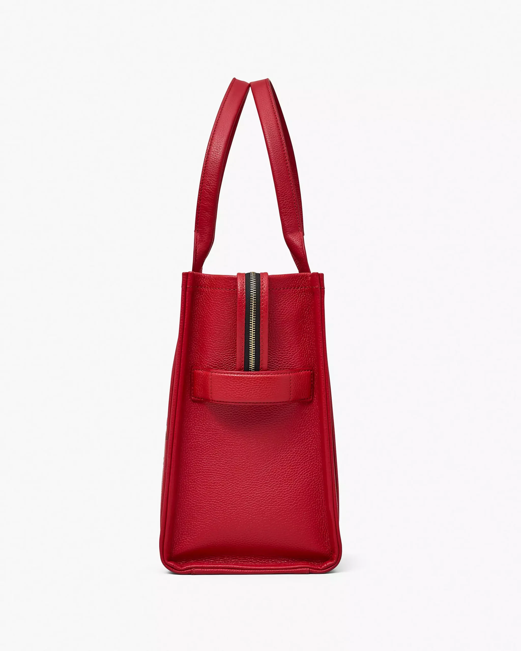THE Marc Jacobs LEATHER LARGE TOTE BAG True Red - Image 6