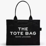 THE Marc Jacobs CANVAS LARGE TOTE BAG Black
