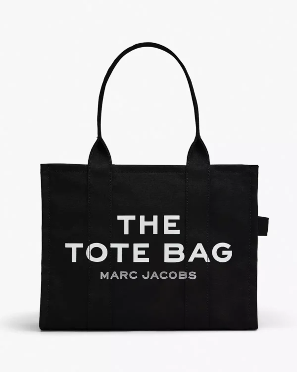 THE Marc Jacobs CANVAS LARGE TOTE BAG Black