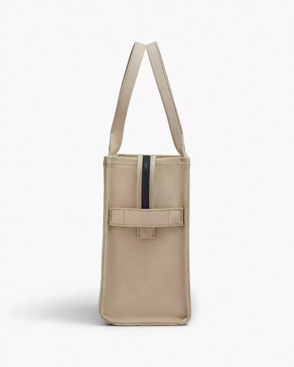 THE Marc Jacobs CANVAS LARGE TOTE BAG Beige - Image 6