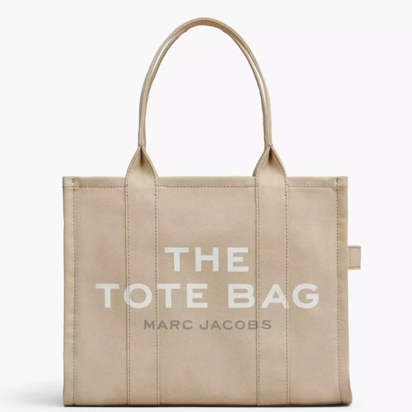 THE Marc Jacobs CANVAS LARGE TOTE BAG Beige