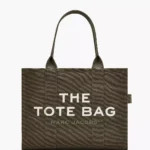 THE Marc Jacobs CANVAS LARGE TOTE BAG Forest