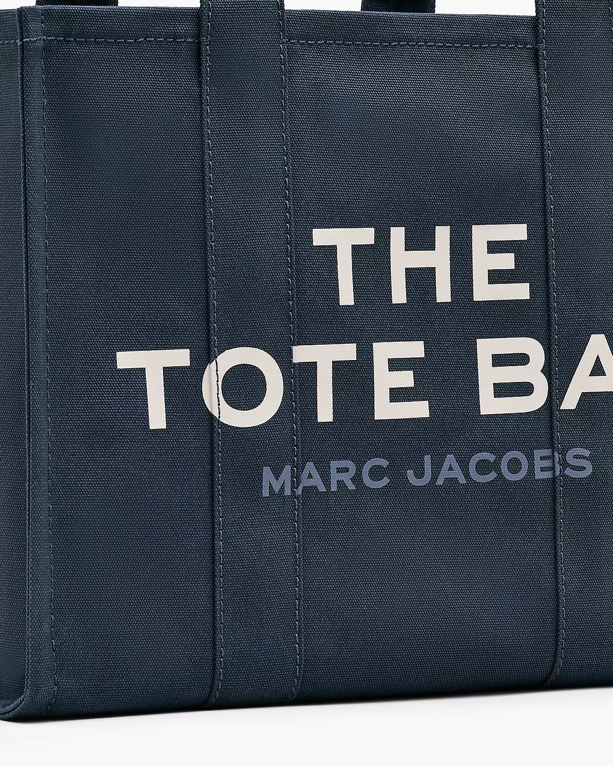 THE Marc Jacobs CANVAS LARGE TOTE BAG Blue Sea - Image 5