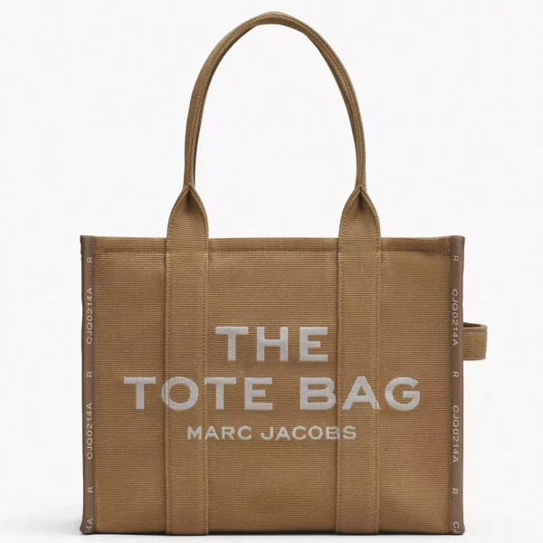 THE Marc Jacobs JACQUARD LARGE TOTE BAG Camel