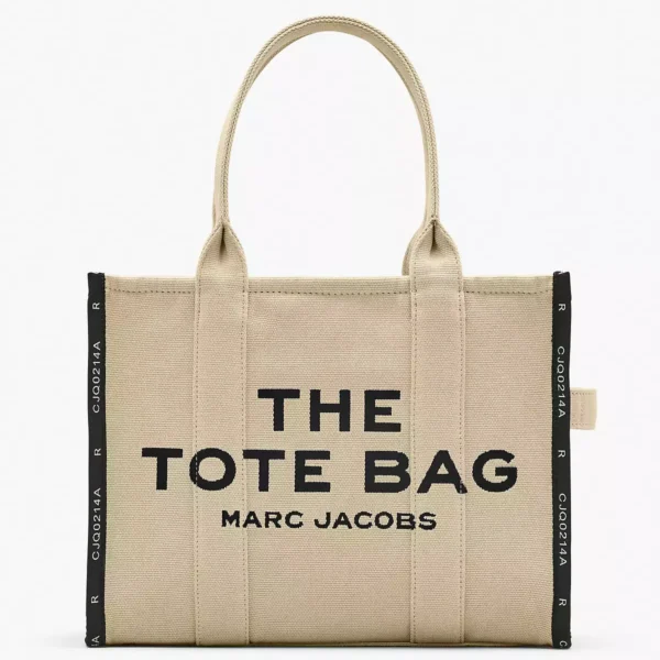 THE Marc Jacobs JACQUARD LARGE TOTE BAG Warm Sand