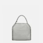 Stella McCartney Falabella Tiny Tote Bag Black Grey