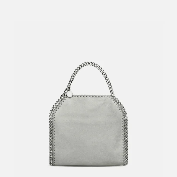 Stella McCartney Falabella Tiny Tote Bag Black Grey