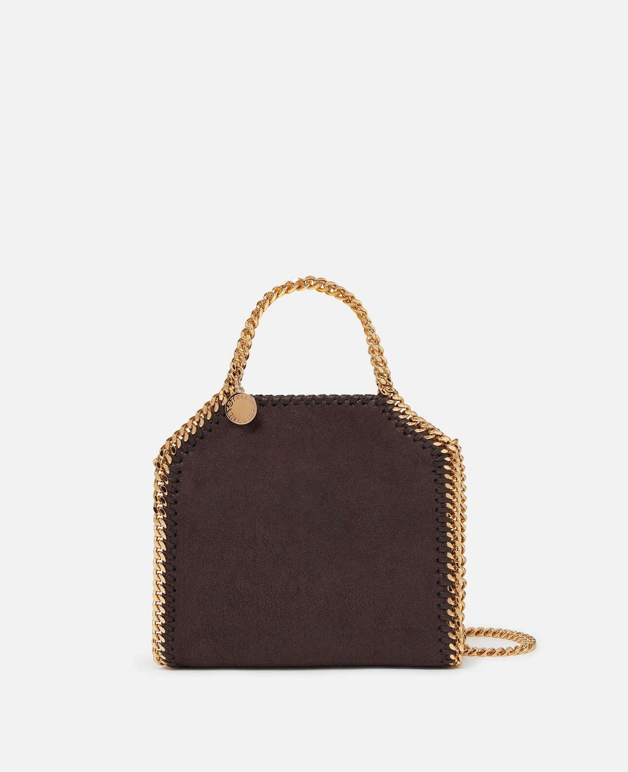 Stella McCartney Falabella Tiny Tote Bag Brown