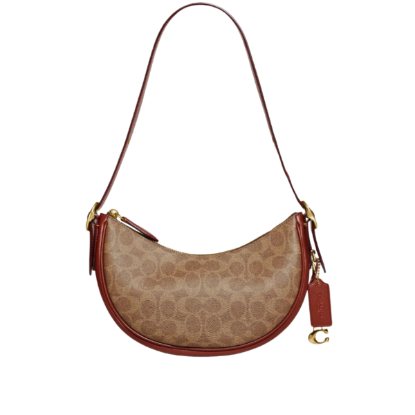 Coach Luna Shoulder Bag In Signature Canvas