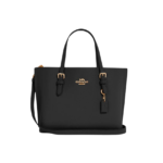 Coach Mollie Tote Bag 25 In Black