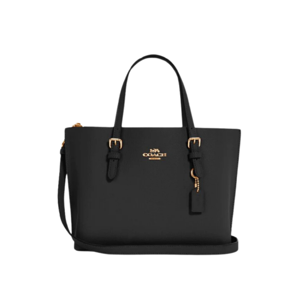 Coach Mollie Tote Bag 25 In Black