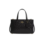 Coach Nina Small Tote Bag in Signature Leather Black