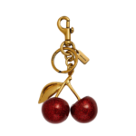 Cherry Bag Charm Apple Red