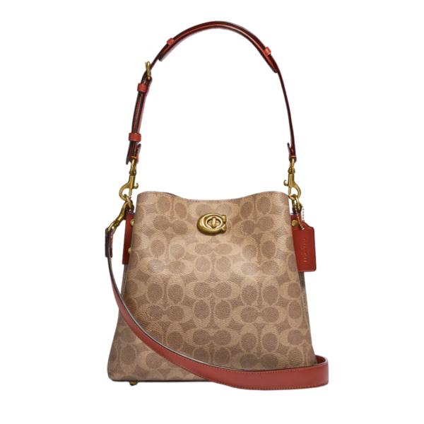 Coach Willow Bucket Bag In Signature Canvas