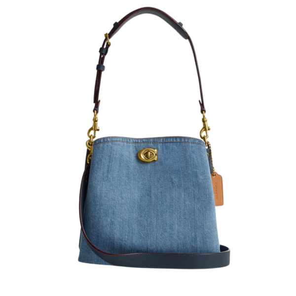 Coach Willow Bucket Bag Denim
