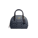 Coach Sydney Satchel In Signature Chambray Denim