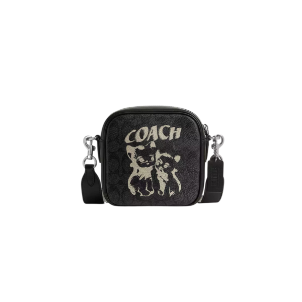 Coach Camera bag signature canvas