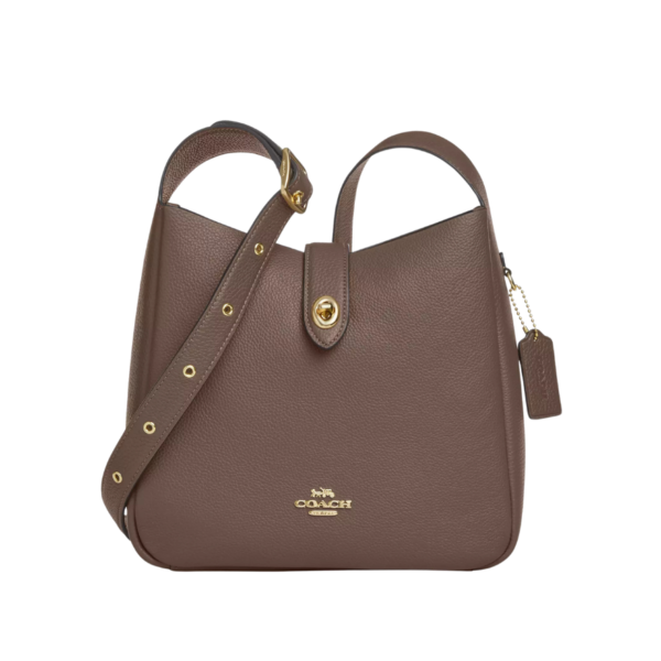 Coach Hadley Convertible Crossbody Bag Dark Stone