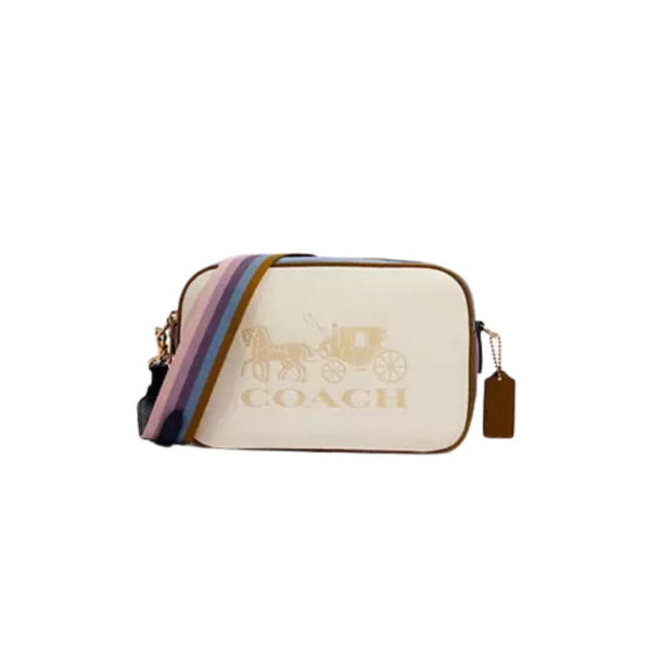 Coach Jes Crossbody In Colorblock Rose