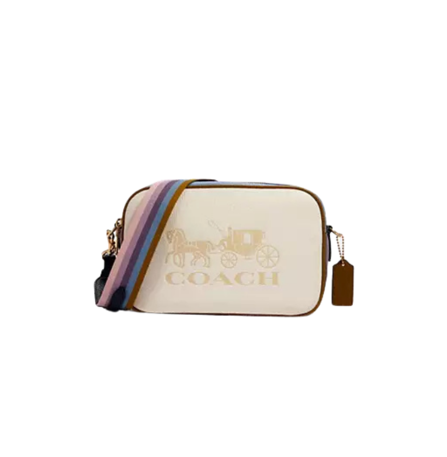 Coach Jes Crossbody In Colorblock Rose