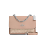 Coach Klare Crossbody Bag In Signature Canvas Sand Taube