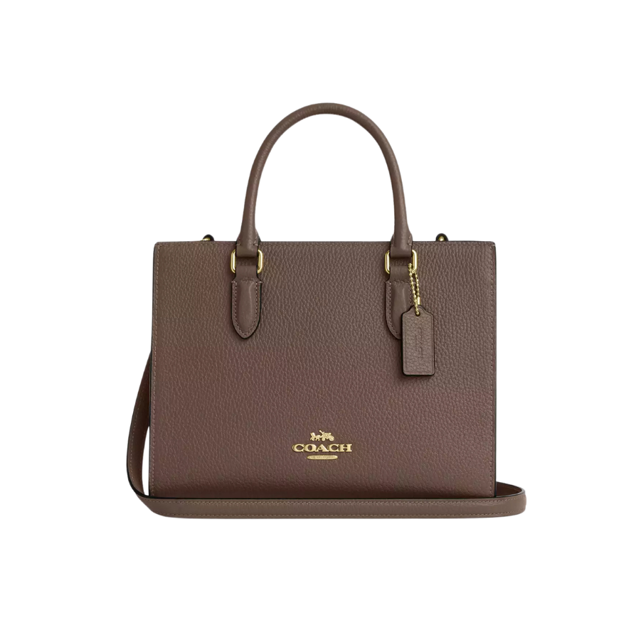 Coach Maggie Small Tote Bag Dark Stone