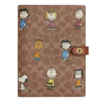 Coach X Peanuts Notebook In Signature Canvas