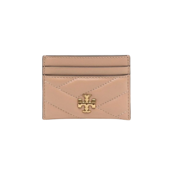 Kira Chevron Card Case Tiramisu