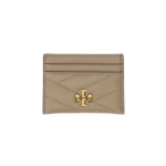 Kira Chevron Card Case Gray Heron