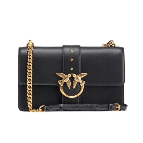 Classic Love Bag One Simply BLACK-ANTIQUE GOLD