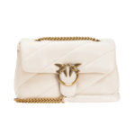 Classic Love Bag Puff Maxi Quilt WHITE WHITE-ANTIQUE GOLD