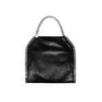 Stella McCartney Falabella Tiny Tote Bag Black Silver