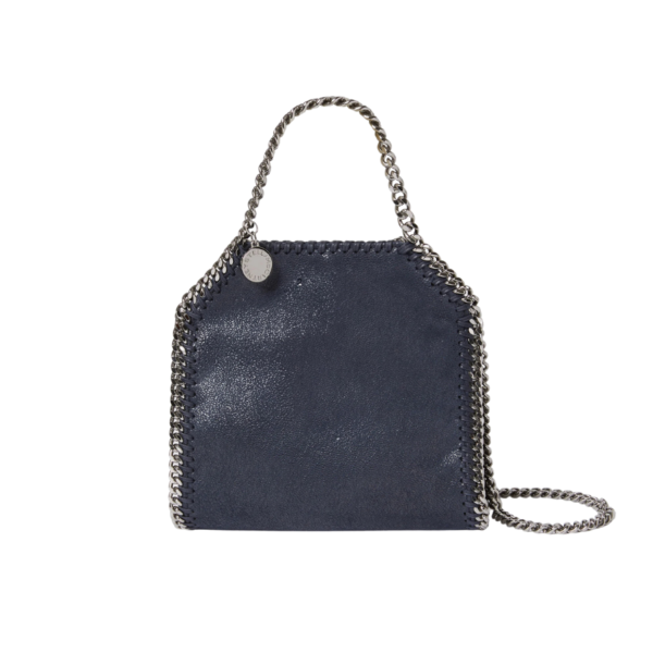 Stella McCartney Falabella Tiny Tote Bag Black Midnight