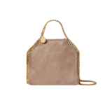 Stella McCartney Falabella Tiny Tote Bag Black Moss