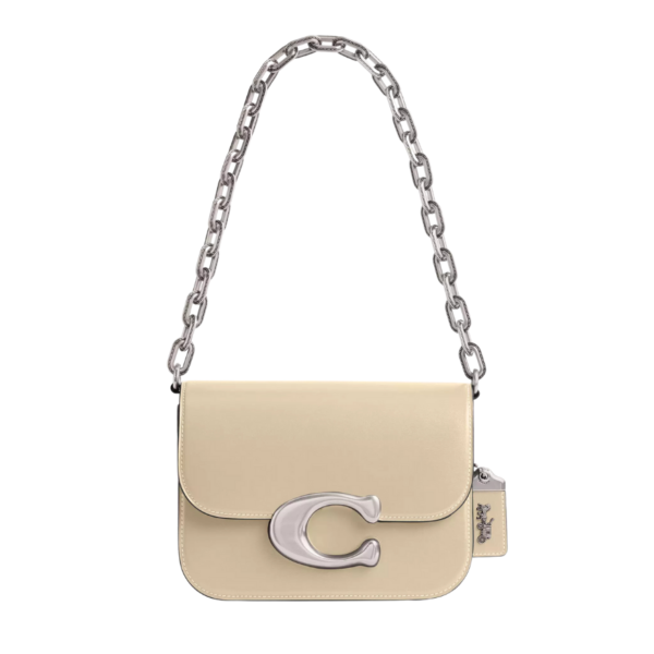 Coach Idol Leather Ivory