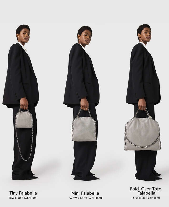 Stella McCartney Falabella Mini Tote Bag Black Gold - Image 4