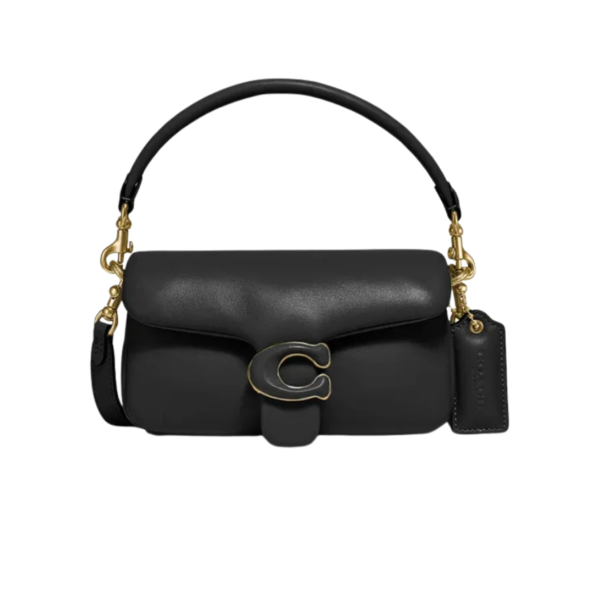 COACH Pillow Tabby 18 Shoulder Bag Black