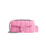 Tabby Shoulder Bag 20 With Quilting leather Pink