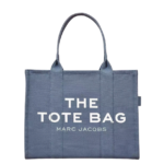 THE Marc Jacobs CANVAS LARGE TOTE BAG Blue Shadow