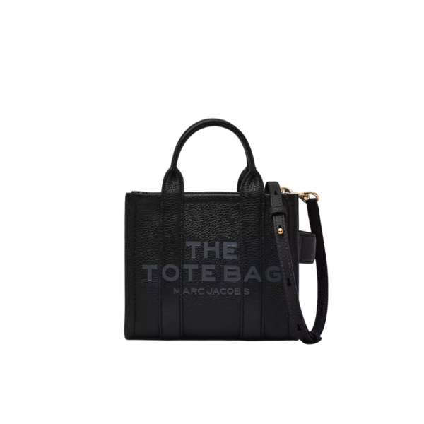 The Marc Jacobs Crossbody Tote Bag Leather Black