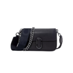 The Marc Jacobs J Marc Shoulder Bag Black/Gunmetal