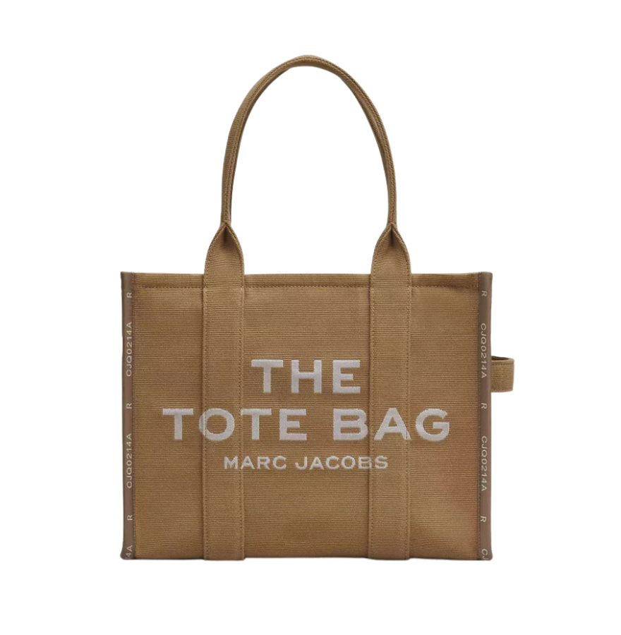 THE Marc Jacobs JACQUARD LARGE TOTE BAG Camel