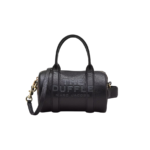 The Marc Jacobs Leather Mini Duffle Bag Black