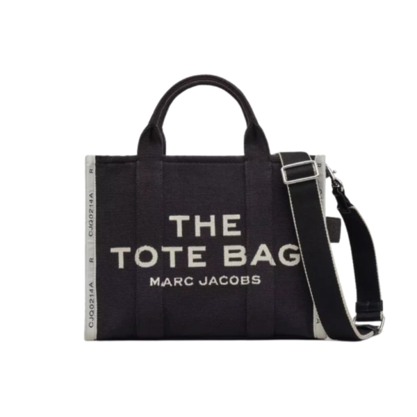 The Marc Jacobs Medium Tote Bag Jacquard Black