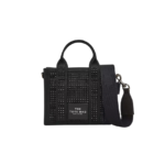 Marc Jacobs The Crystal Canvas Crossbody Tote Bag black crystal