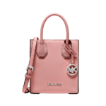 Michael Kors Mercer Extra-Small Pebbled Leather Crossbody Bag PRIMROSE