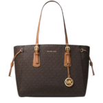 Michael Kors Voyager Medium Logo Tote Bag Brown
