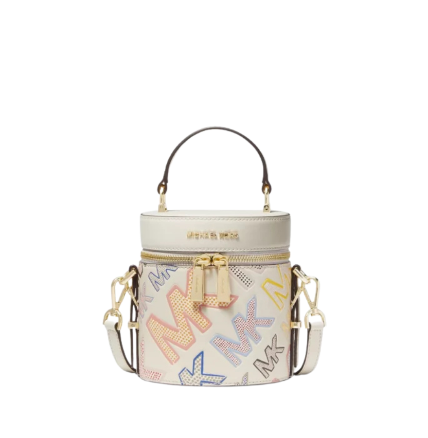 Michael Kors Bedford Travel Medium Satchel Bag in Soft Pink