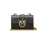 Micro Love Bag One Simply BLACK-ANTIQUE GOLD